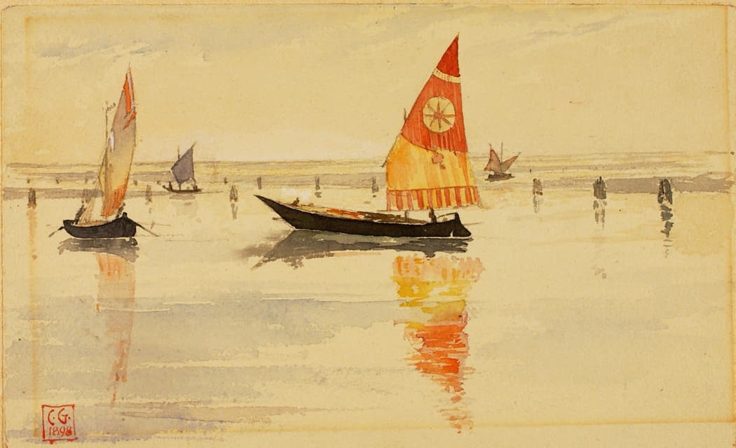 Cass Gilbert - Sailboats (Venice)