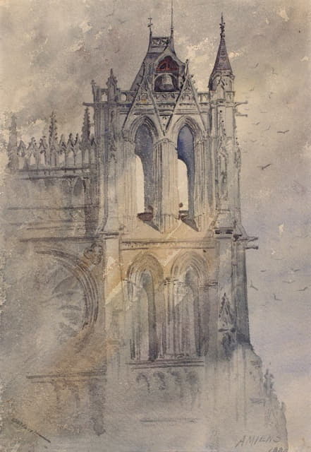 Cass Gilbert - Southwest Tower, Amiens Cathedral