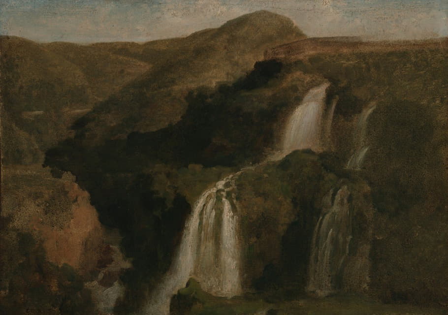 Jean-Baptiste-Camille Corot - Falls of Tivoli