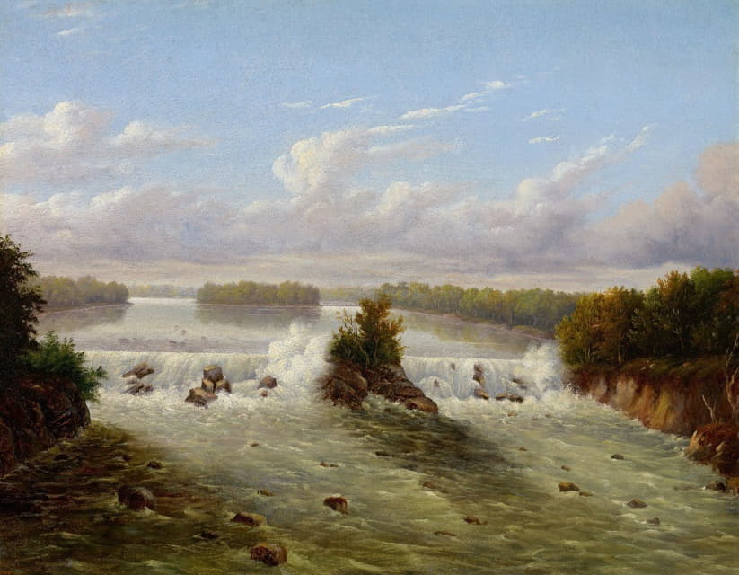 Seth Eastman - The Falls of St. Anthony