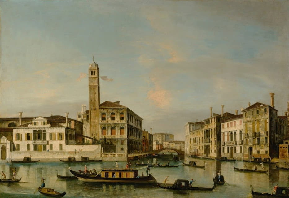 威尼斯，圣格雷米亚的景色和卡纳雷吉奥的入口
