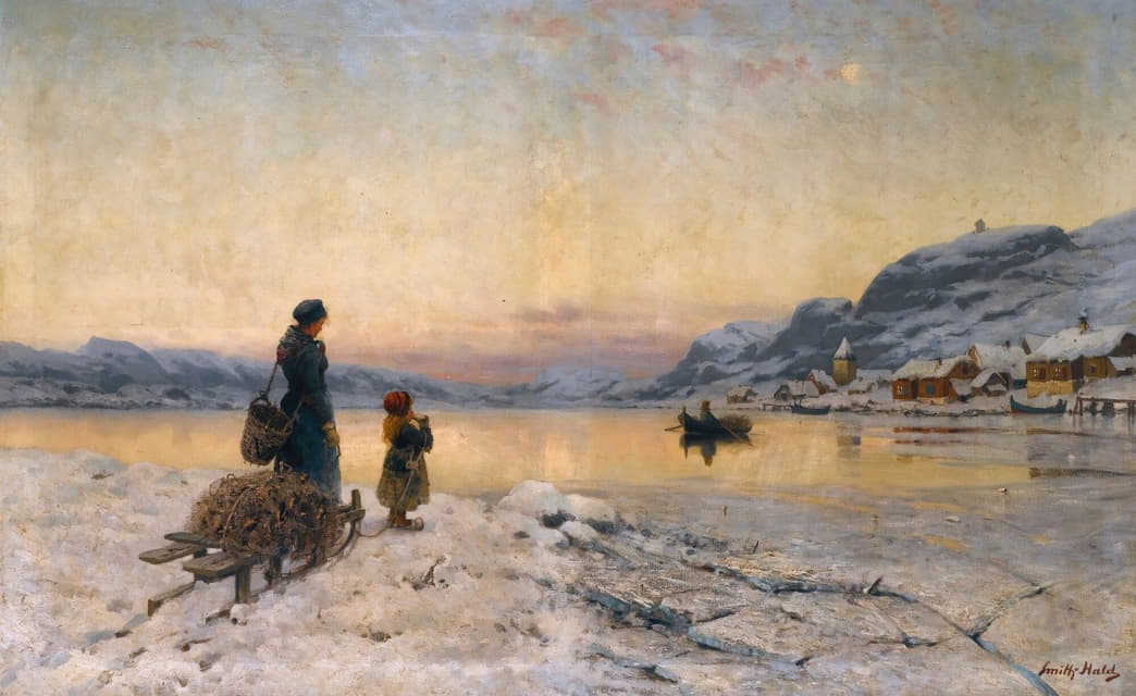 Frithjof Smith-Hald - Winter Day By The Fjord
