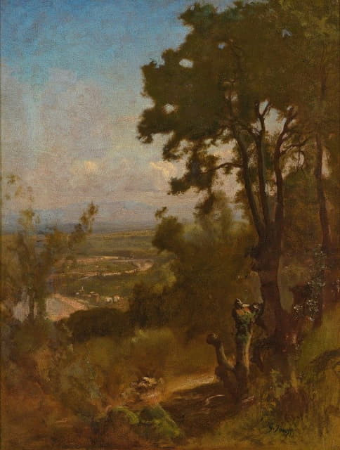George Inness - Valley Near Perugia