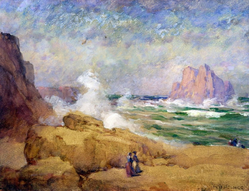 William Henry Holmes - On The Coast Of California