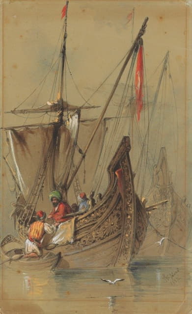 Amadeo Preziosi - Turkish Gemi Ships