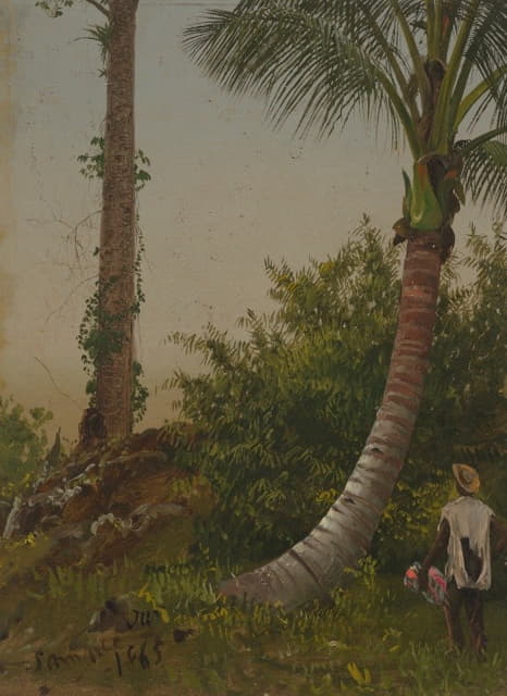 Frederic Edwin Church - Trees in Jamaica, West Indies