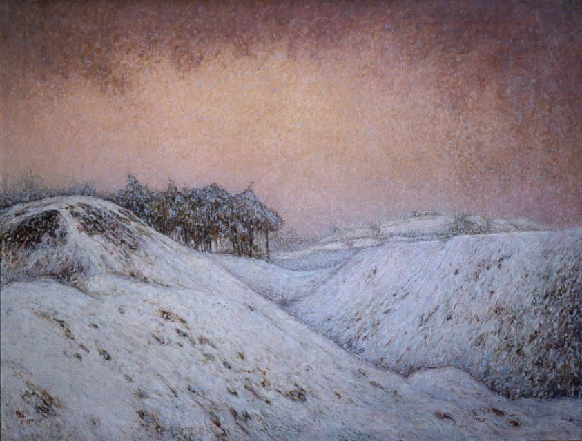 Karl Nordström - Snowfall