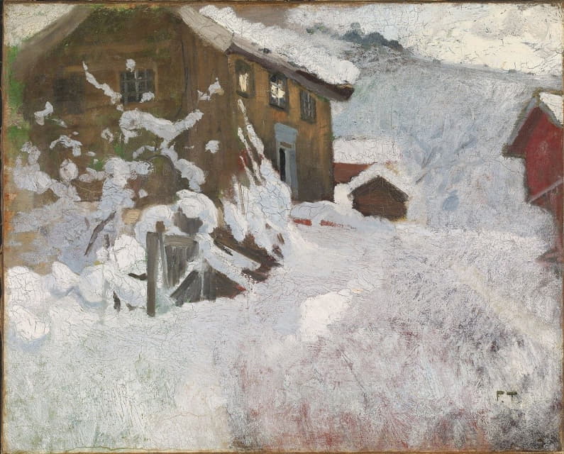 Frits Thaulow - Norwegian Winter