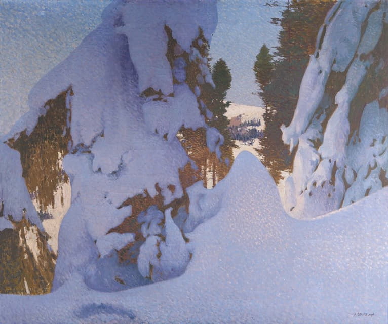 Adolf Gross - Winter