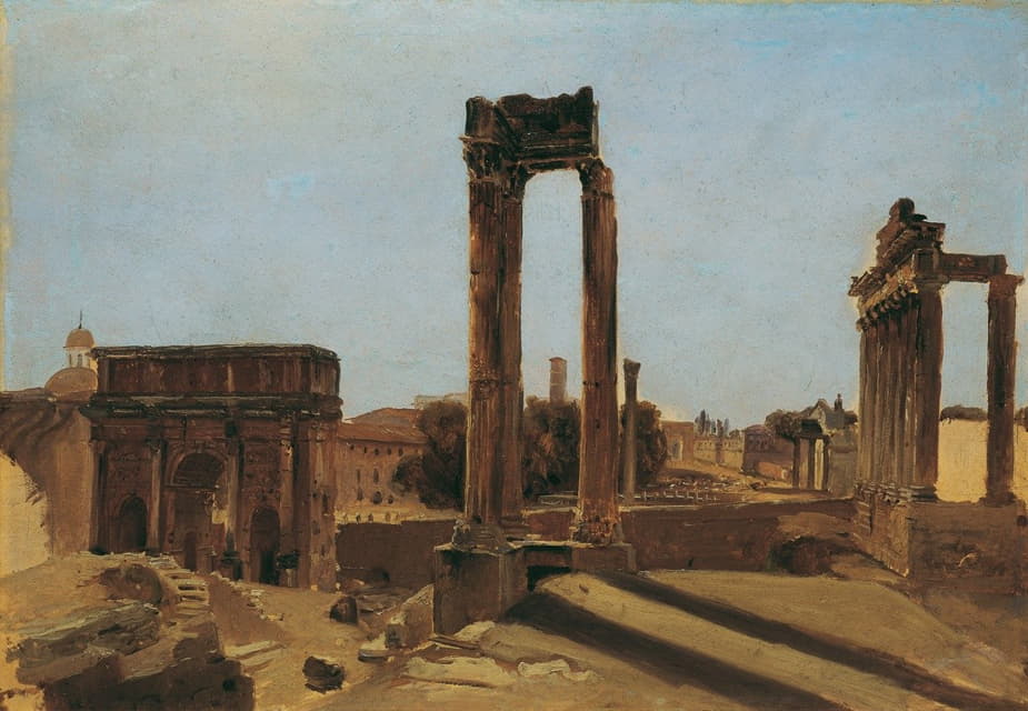 Carl Blechen - Das Forum Romanum