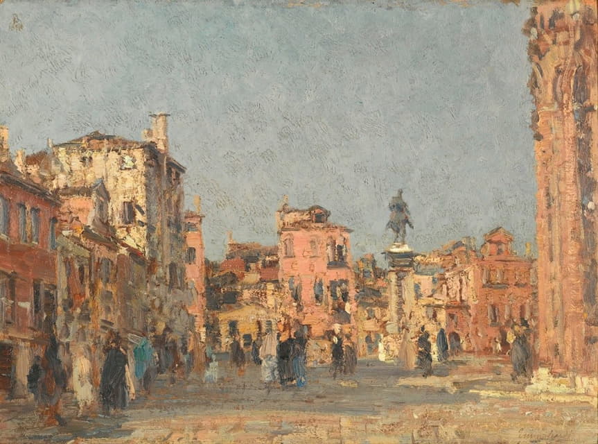 Emma Ciardi - Piazza San Giovanni, Venice