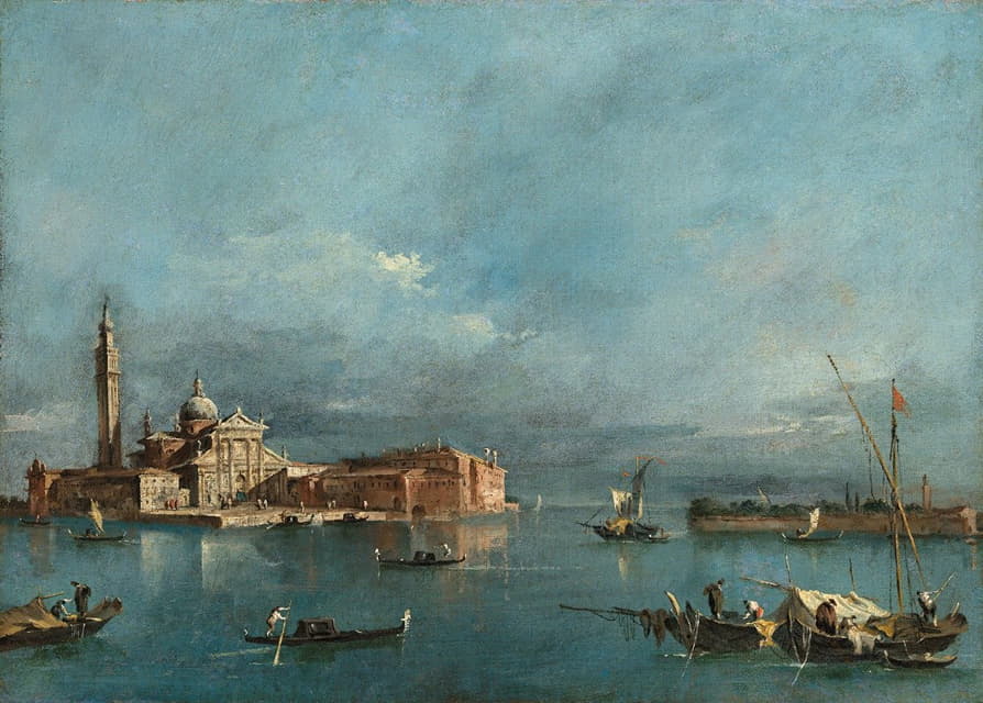 Francesco Guardi - San Giorgio Maggiore, with the Punta del Giudecca