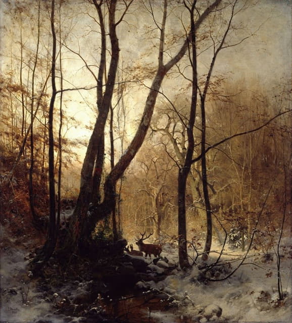 Ludvig Munthe - Winter in Germany