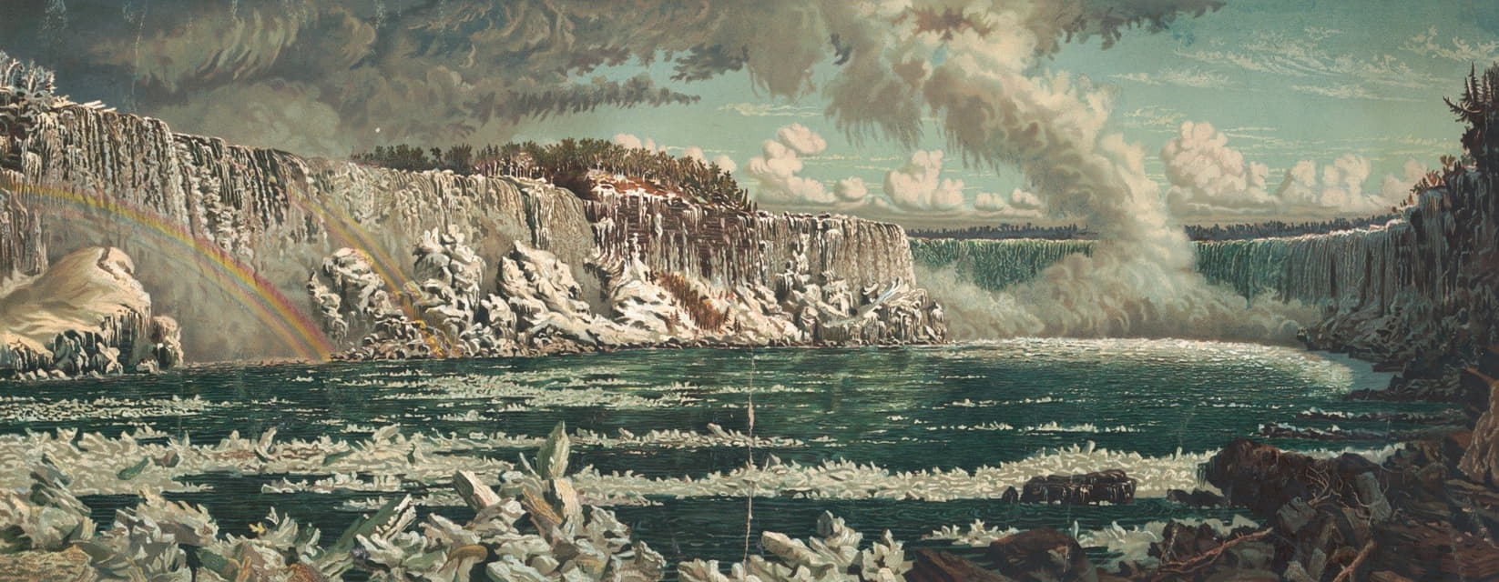 Peter Cauierair - Niagara Falls in winter