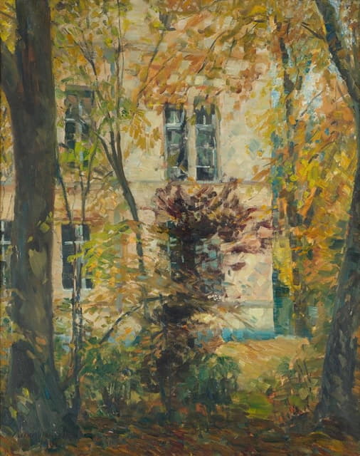 Ulrich Hübner - Haus mit Garten