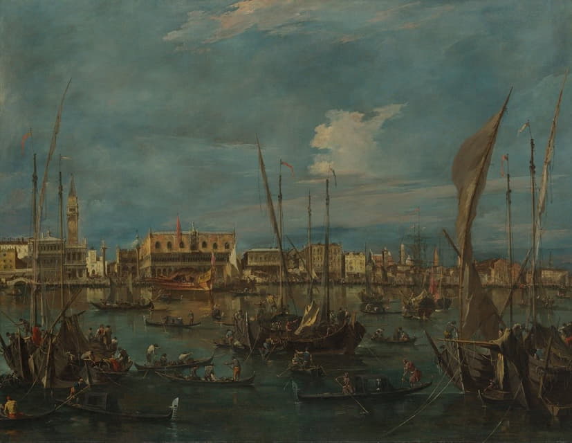 Francesco Guardi - Venice from the Bacino di San Marco