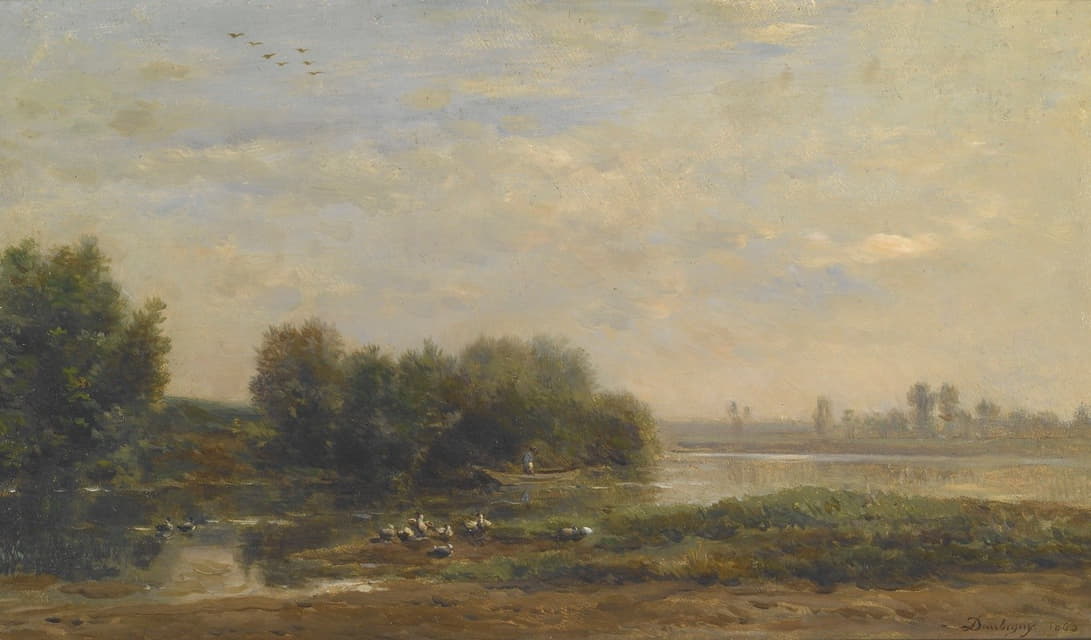 Charles François Daubigny - On the Oise