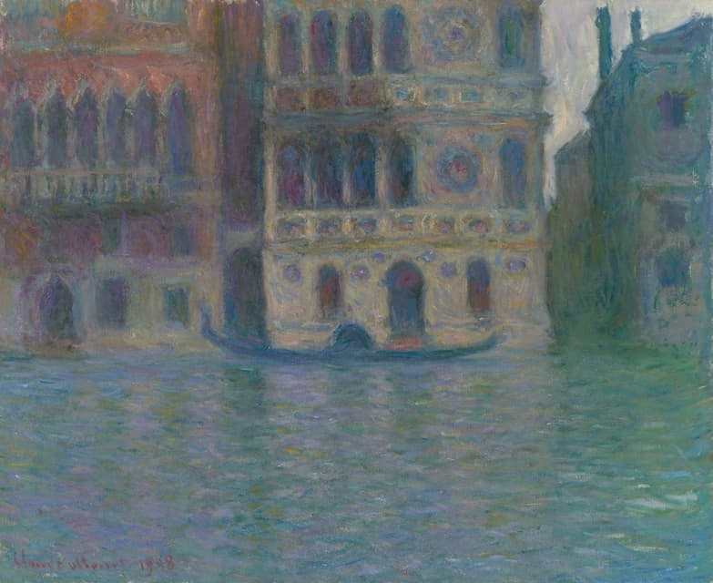Claude Monet - Venice, Palazzo Dario