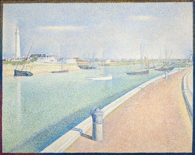 Georges Seurat - The Channel of Gravelines, Petit Fort Philippe