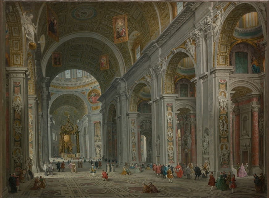 罗马圣彼得教堂内部
