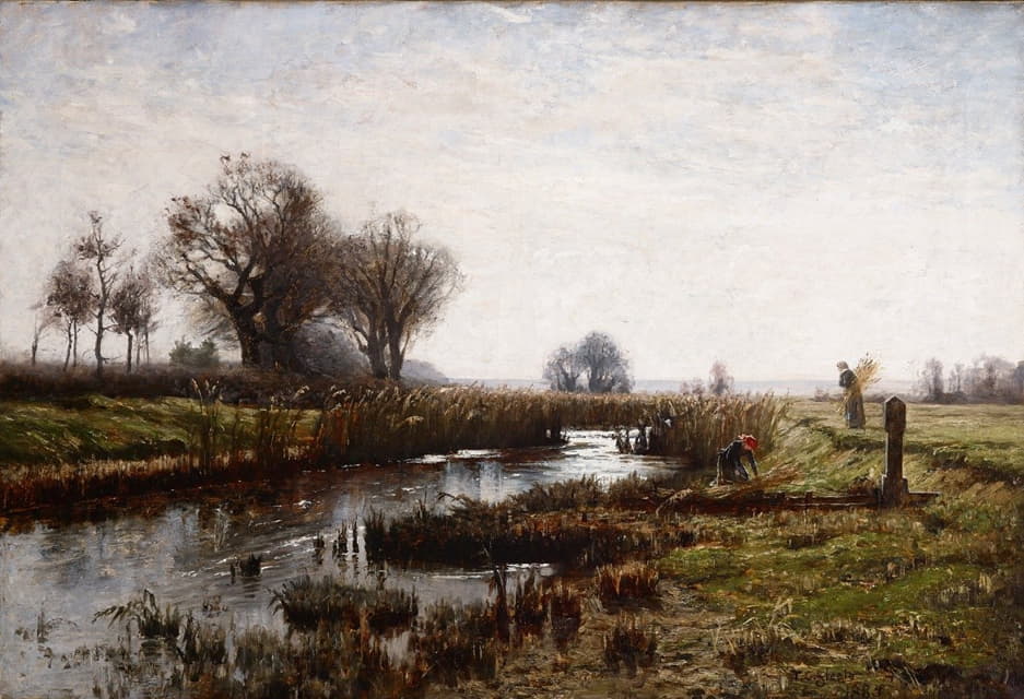 Theodore Clement Steele - Late Afternoon, Dachau Moor