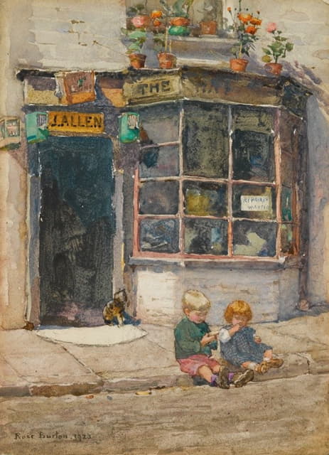 Rose Barton - Cobbler’s Shop In Lancelot Place, Knightsbridge