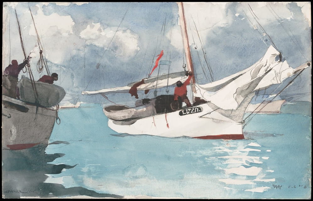 Winslow Homer - Fishing Boats, Key West