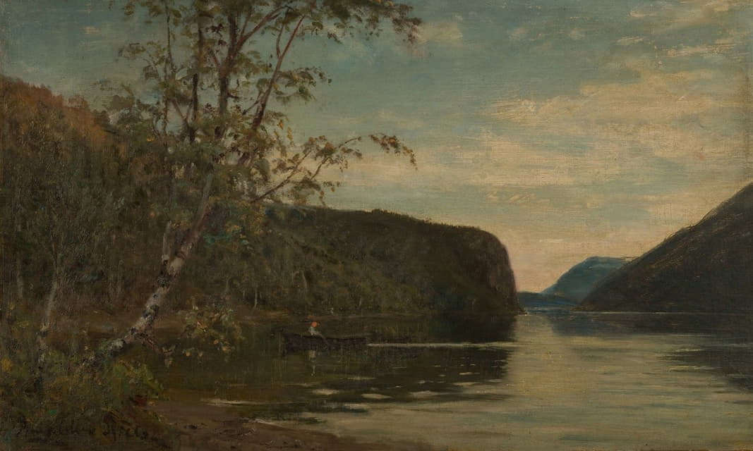 Amaldus Nielsen - Fra Hornindalsvannet, Nordfjord