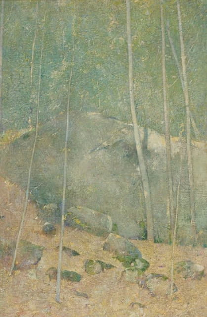 Emil Carlsen - In The Maine Woods