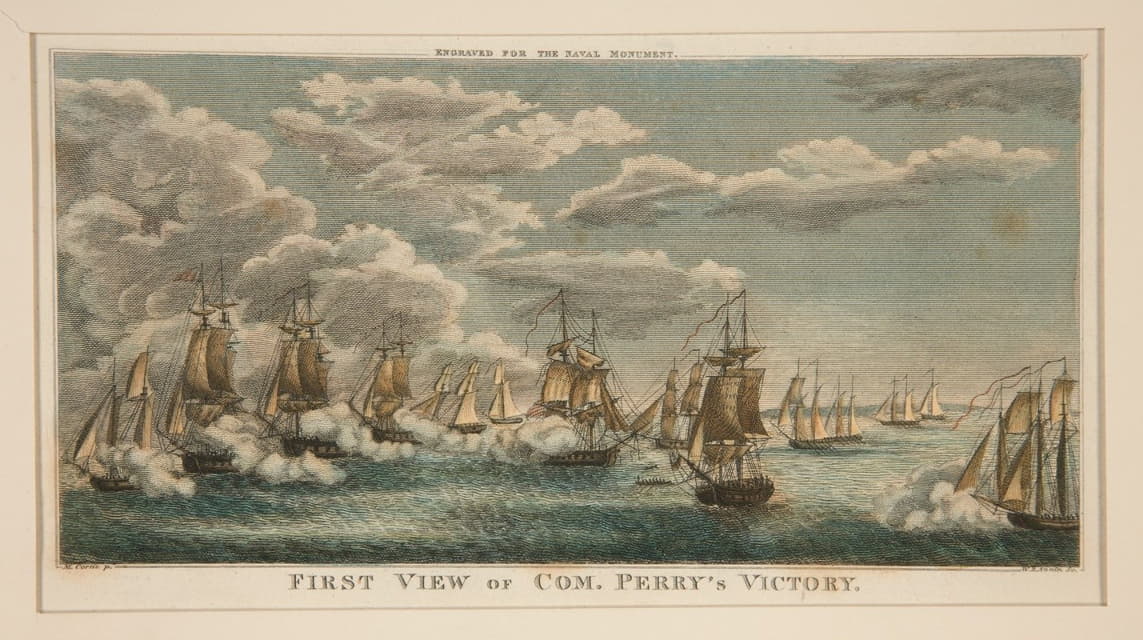 W. B. Annin - First View of Com. Perry’s Victory
