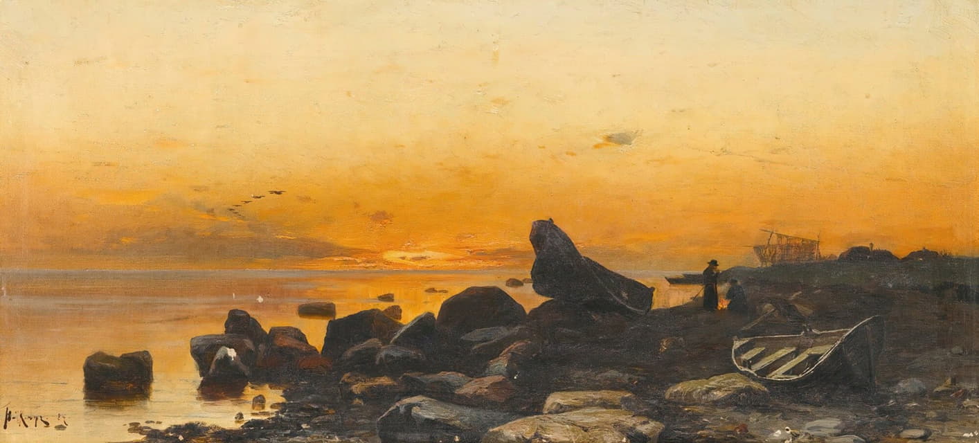 Julius Sergius Klever - Sunset