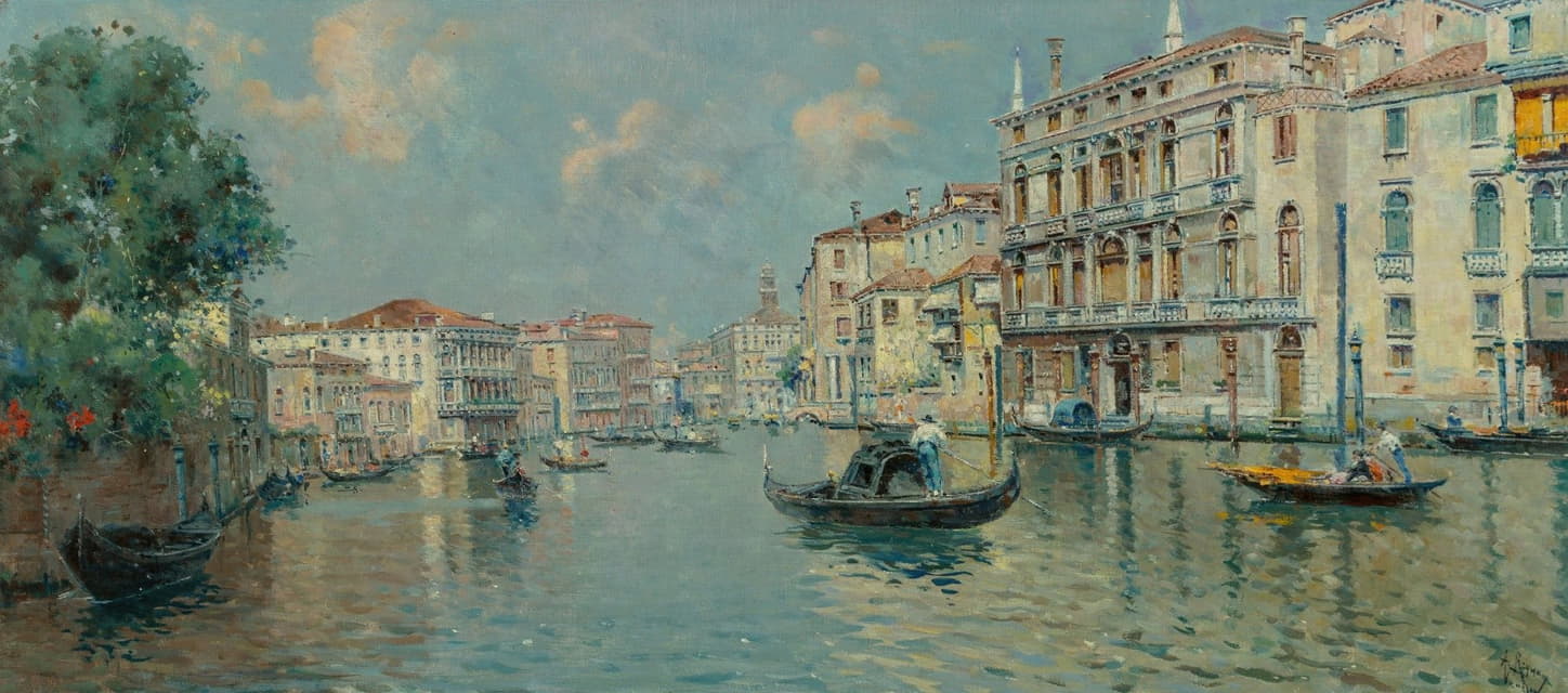 Antonio María de Reyna Manescau - Grand Canal, Venice