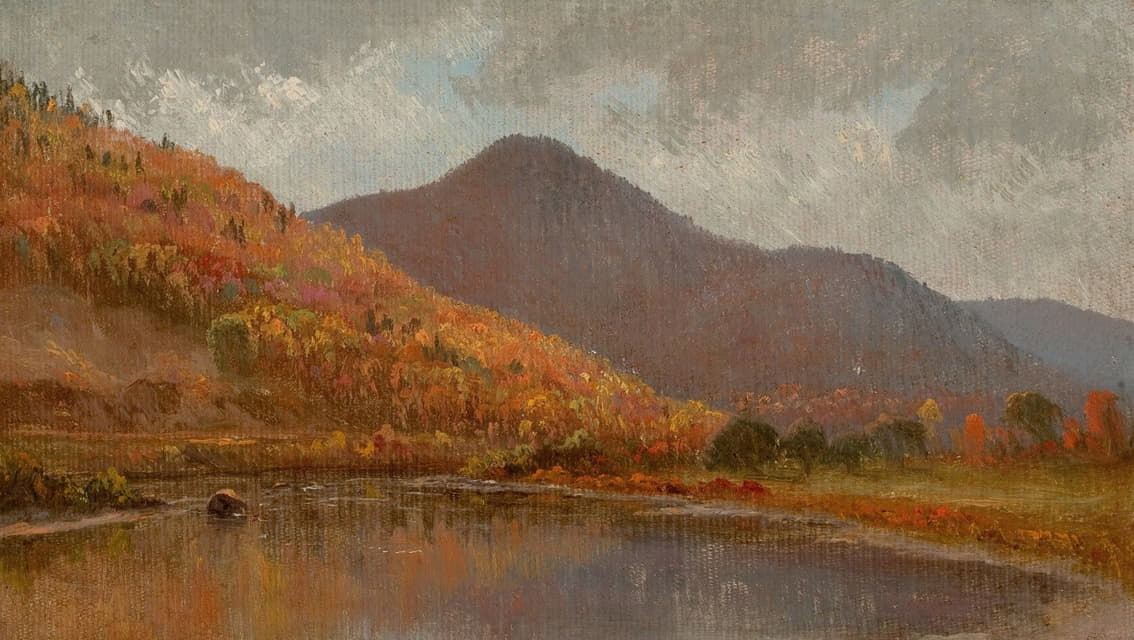 Edward W. Nichols - Autumn Lake, New Hampshire