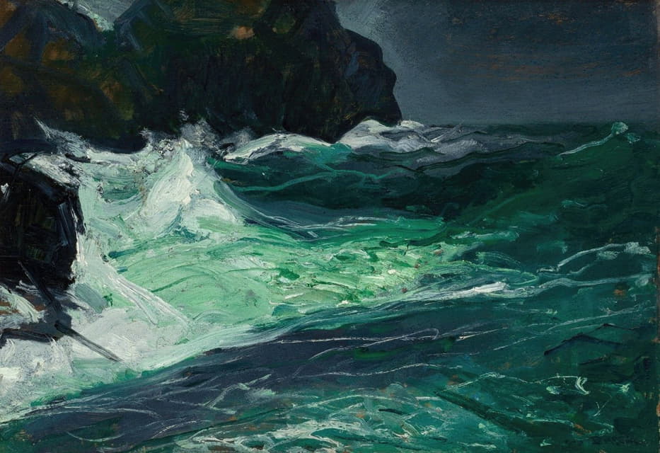 George Wesley Bellows - Storm Sea