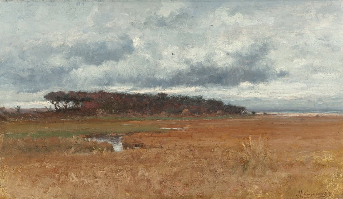 Joseph H. Greenwood - Autumn Landscape