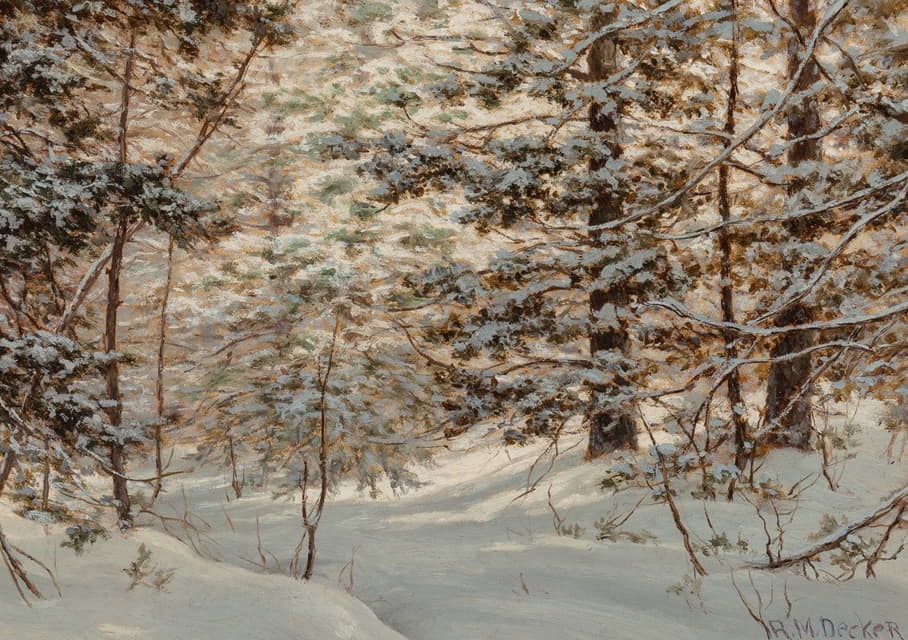 Robert Melvin Decker - Winter Pine