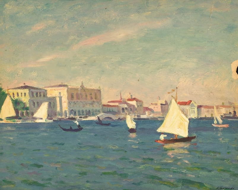Arnold Borisovich Lakhovsky - View of Venice