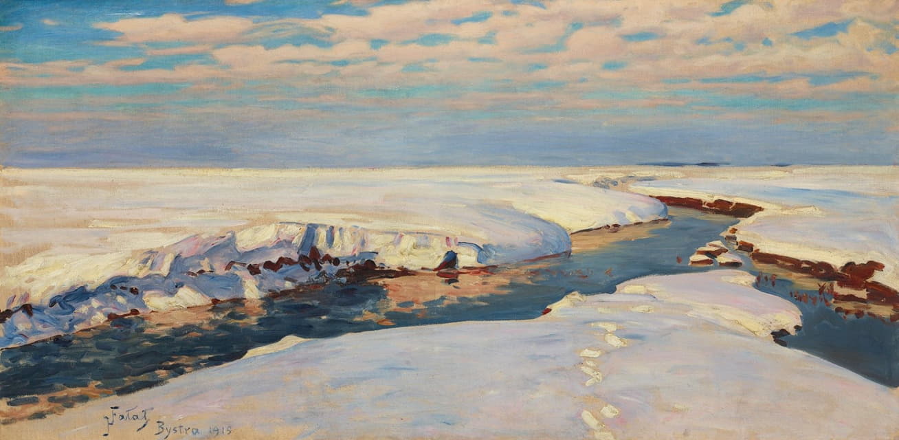 Julian Falat - Winter Landscape