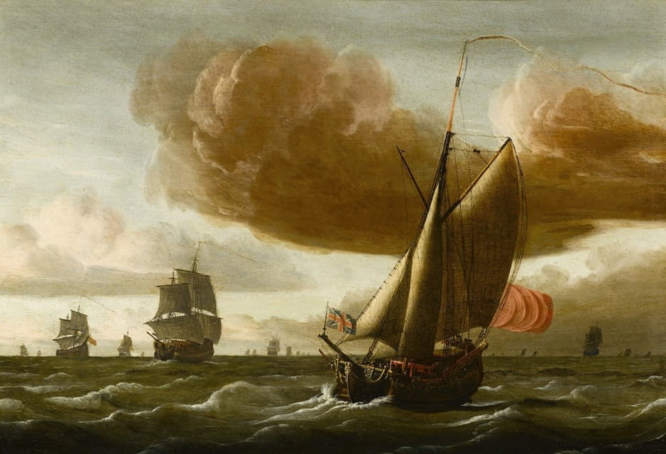 Ludolf Bakhuysen - Ships at Sea