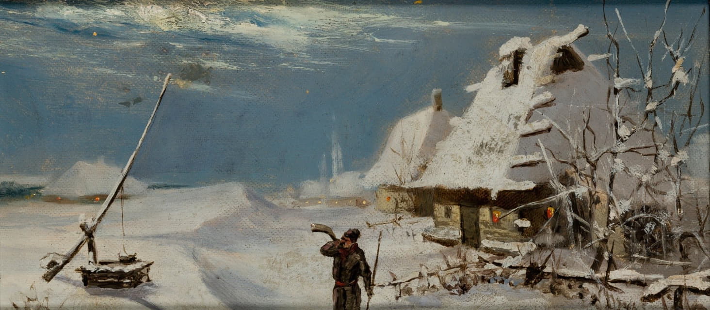 Teodor Marian Talowski - Winter Landscape
