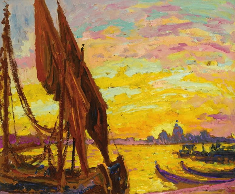 William Samuel Horton - Lido Venice Sunset