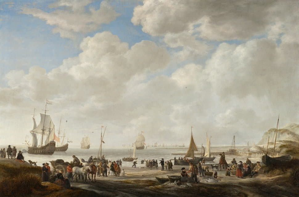 Simon de Vlieger - View of a Beach