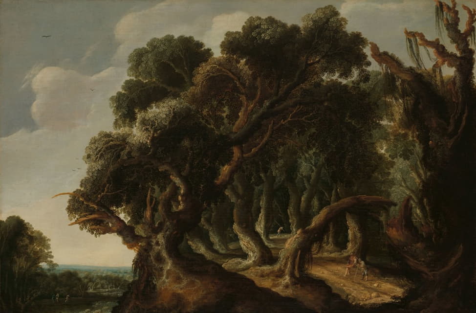 Jacob van Geel - Wooded Landscape