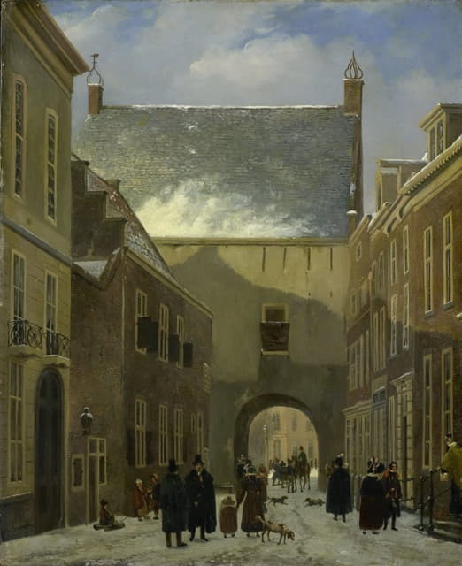 Johannes Adrianus van der Drift - The Gevangenpoort, The Hague