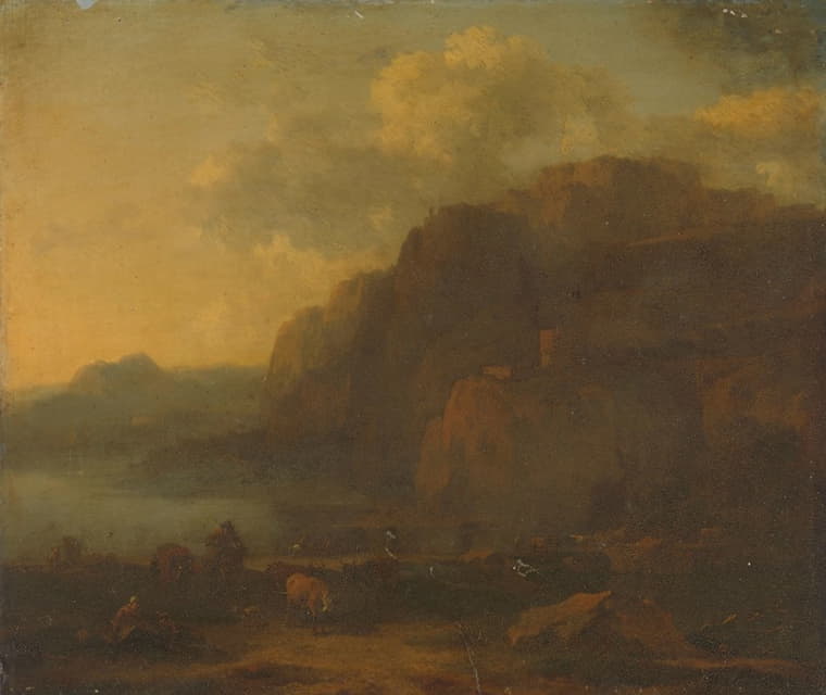 Nicolaes Pietersz. Berchem - Italian Landscape