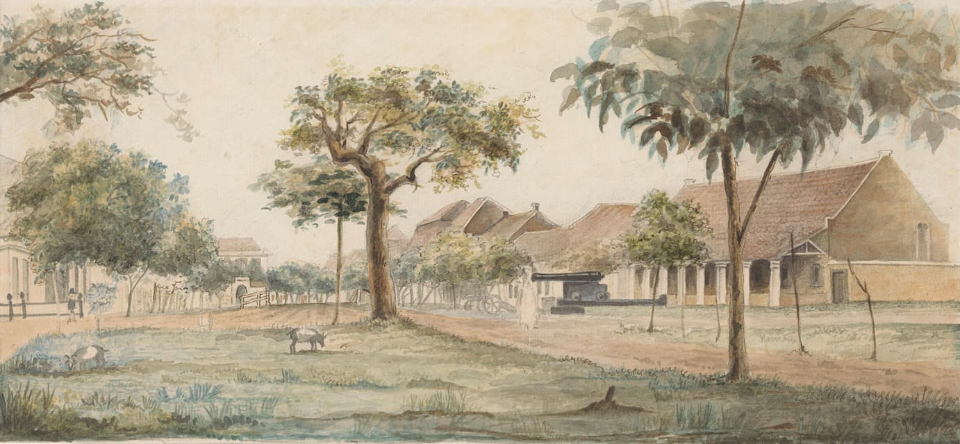 印度尼西亚的荷兰人定居点景观，J. G. van der Does