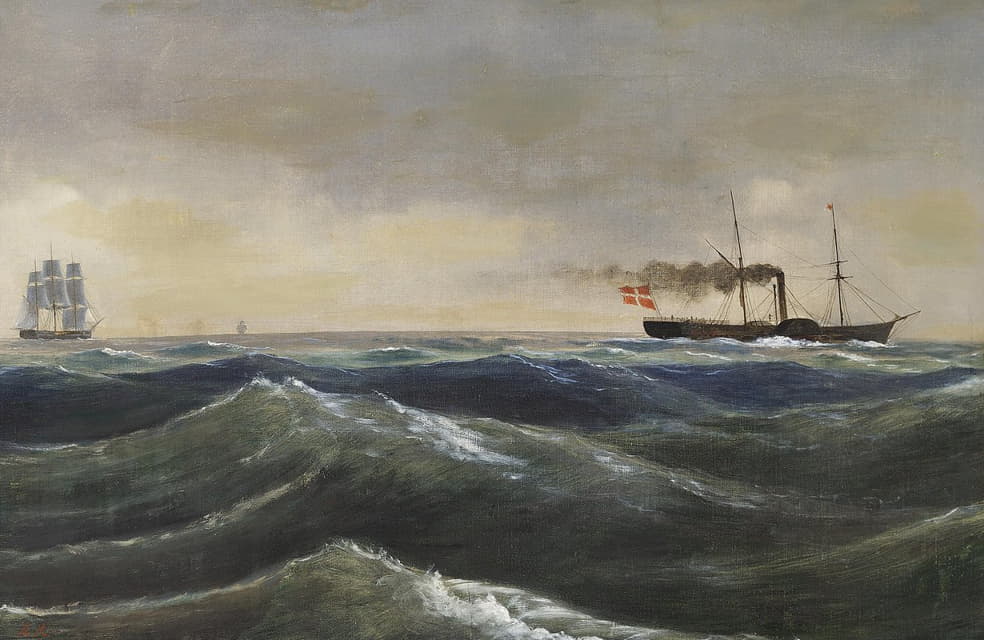 轮式蒸汽船克里斯蒂安-D.VIII