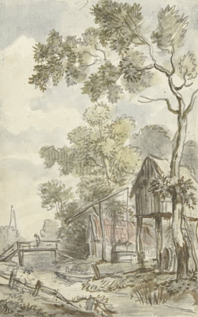 荷兰风景壁纸画