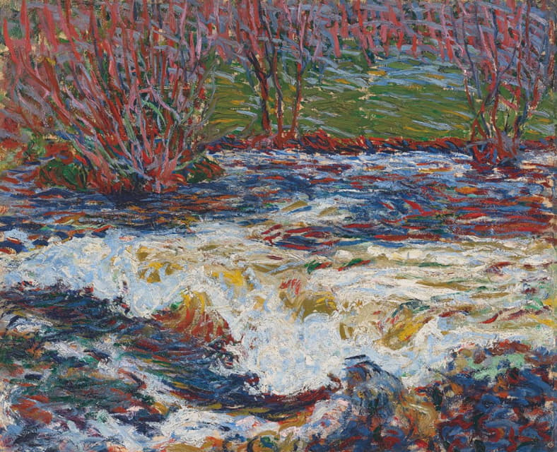 Roderic O'Conor - The Rushing Stream