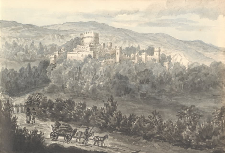1830年8月，格威里奇城堡从公路上消失